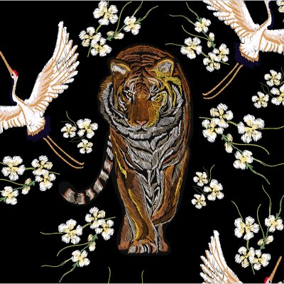 постеры Тигр и журавли