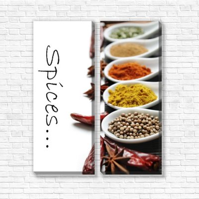 модульные картины Spices…
