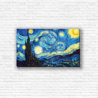 модульные картины Лунная ночь Ван Гог