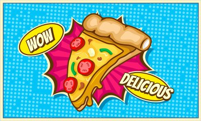 постеры Арт пицца