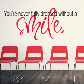 наклейки You're never fully dressed