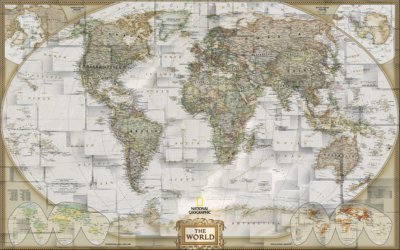 фотообои Карта мира