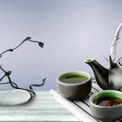 фотообои Зеленый чай